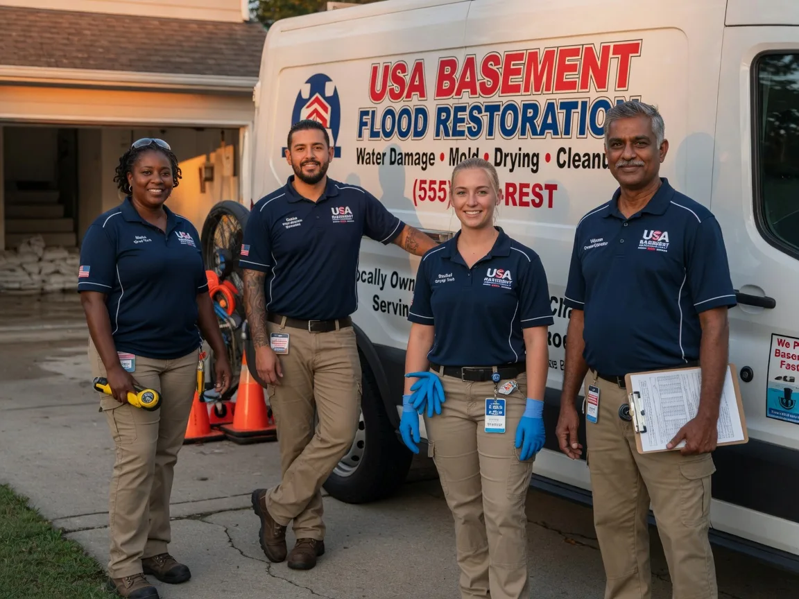 Basement Flood Cleanup company in Columbiaville, MI